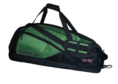 Miken Elite Player Bag Green and Black