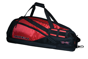 Miken Elite Player Bag Red and Black